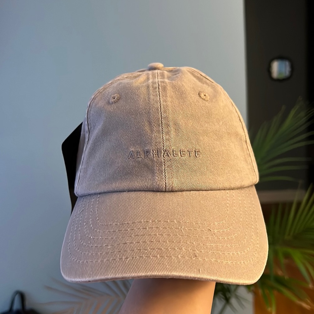 Alphalete Hat khaki NWT